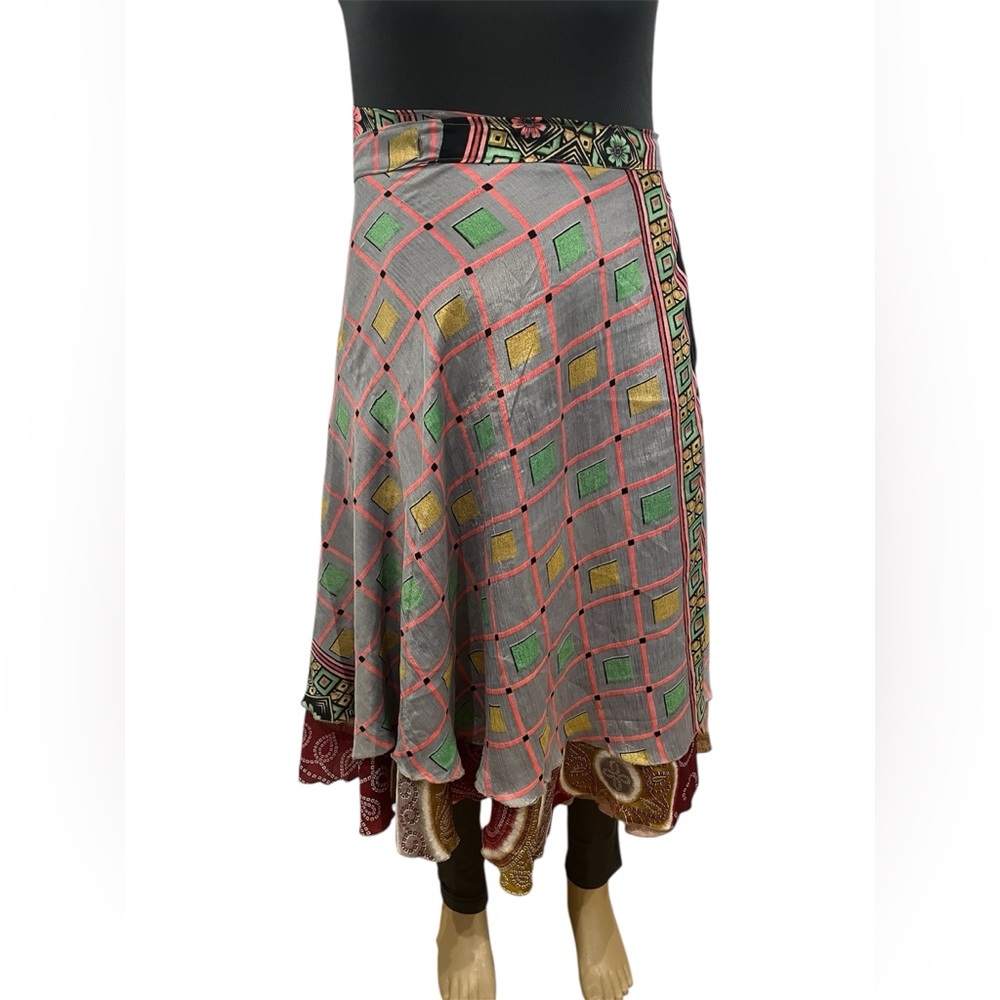Vintage Reversible Indian Skirt/Dress. Damaged please read description!‎